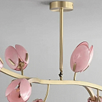 Дизайнерский Светильник Lilly Pink Tulip Lamp розовый плафон  варинант исполнения - 8 | Loft Concept в Краснодаре
