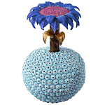 Статуэтка синий экзотический цветок Exotic Tropical Flower варинант исполнения - 1 | Loft Concept в Краснодаре