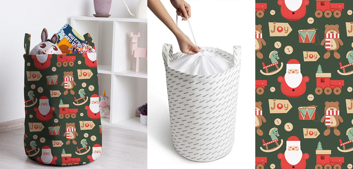 Корзина Christmas toys Basket Корзина Christmas toys Basket - Loft-Concept в Краснодаре