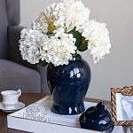 Ваза с крышкой однотонная Высота 31 см Chinoiserie Ceramics варинант исполнения - 7 | Loft Concept в Краснодаре