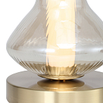 Настольная лампа светодиодная с волнообразным стеклянным плафоном Amphora of Light варинант исполнения - 4 | Loft Concept в Краснодаре