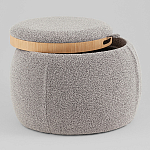 Пуф-трансформер Люкке с крышкой серый варинант исполнения - 2 | Loft Concept в Краснодаре