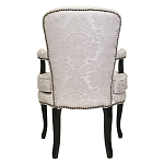 Кресло c растительным орнаментом Aubrey Classical Armchair beige jacquard варинант исполнения - 2 | Loft Concept в Краснодаре