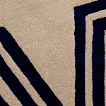 Дизайнерский ковер в виде звезды Poltronova Tappeto Stellina  Navy Blue Grey Rug варинант исполнения - 4 | Loft Concept в Краснодаре