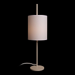 Настольная лампа с тканевым абажуром формы цилиндр Pure Cylinder варинант исполнения - 5 | Loft Concept в Краснодаре