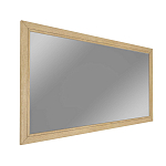 Зеркало прямоугольное с классической деревянной рамой Harper Line варинант исполнения - 2 | Loft Concept в Краснодаре