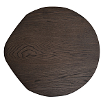 Столик журнальный приставной темный шпон Form Graphics варинант исполнения - 2 | Loft Concept в Краснодаре