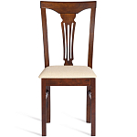 Стул деревянный с узором ручной работы Espresso варинант исполнения - 7 | Loft Concept в Краснодаре