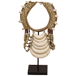 Ожерелье из ракушек на подставке Ethnic Beige Shells Necklace варинант исполнения - 1 | Loft Concept в Краснодаре