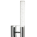 Бра со стеклянным плафоном хром Gileberte Glass Tube Wall Lamp Chrome варинант исполнения - 3 | Loft Concept в Краснодаре