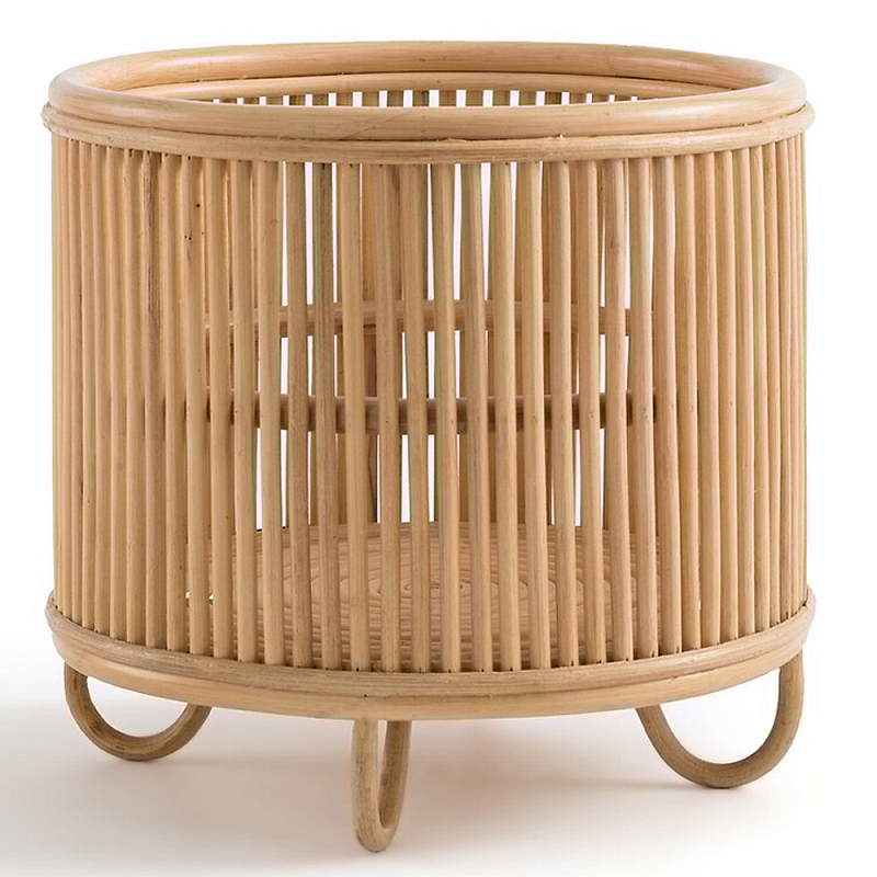Кашпо ротанговое Wicker plant pot Бежевый Кашпо ротанговое Wicker plant pot Бежевый в Краснодаре | Loft Concept