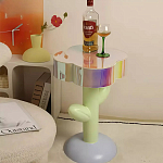 Дизайнерский журнальный стол в виде цветка Bagam варинант исполнения - 2 | Loft Concept в Краснодаре