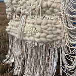 Вязанное панно для ресторана WINTER варинант исполнения - 3 | Loft Concept в Краснодаре