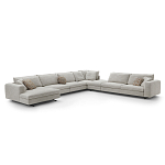 Современная модульная система мягкой мебели Zartаrn 6-ти местный угловой диван варинант исполнения - 1 | Loft Concept в Краснодаре