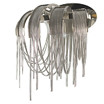 Бра с металиическими цепочками и дугообразными элементами Atlantis Chain варинант исполнения - 3 | Loft Concept в Краснодаре