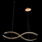 Люстра волнистой формы с фактурным хрустальным плафоном Light Delight варинант исполнения - 4 | Loft Concept в Краснодаре