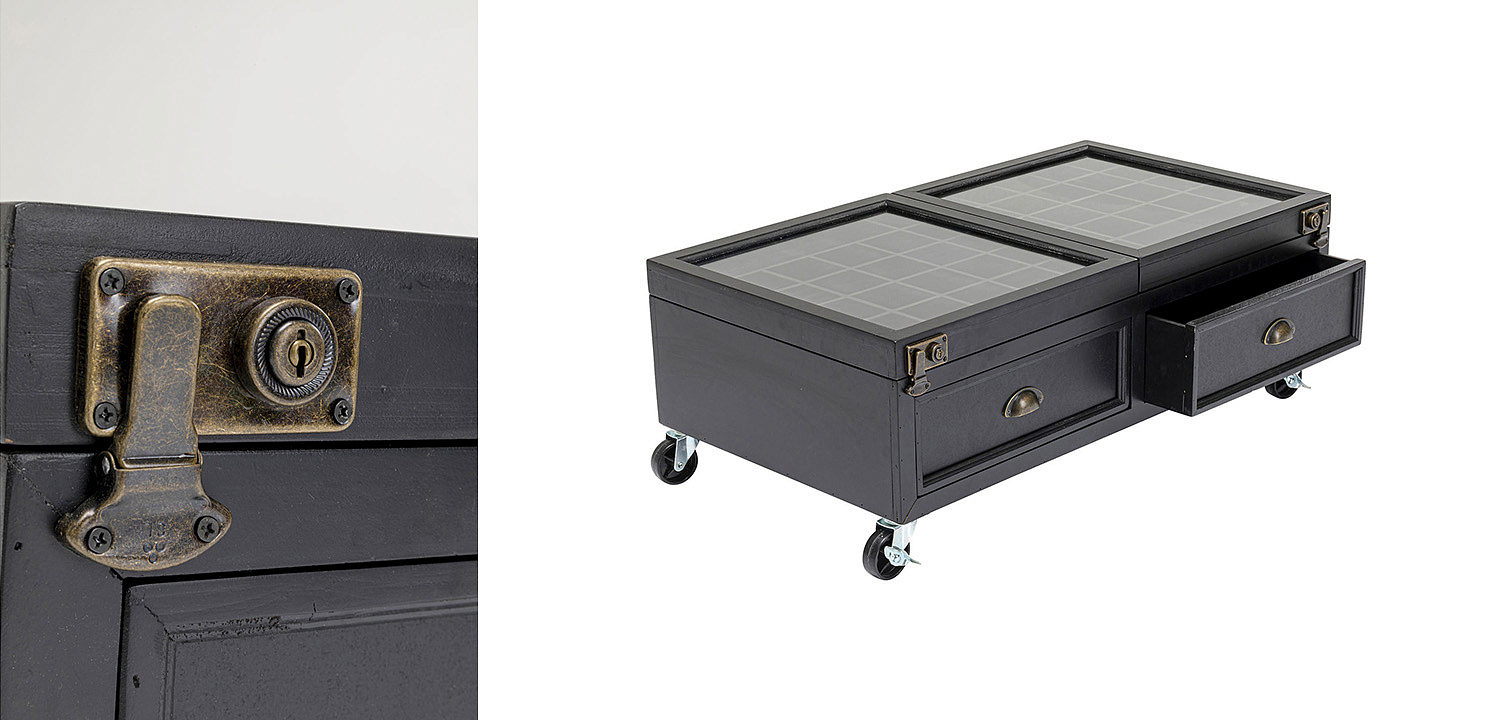 Кофейный стол Black Storage Space - Loft-Concept в Краснодаре