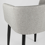 Мягкое кресло на металлических ножках Shaggy Grey варинант исполнения - 7 | Loft Concept в Краснодаре