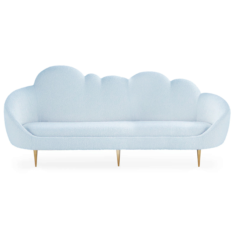 Уникальный диван для детской Soft Cloud трехместный Голубой Белый Розовый Золотой Уникальный диван для детской Soft Cloud трехместный Голубой Белый Розовый Золотой в Краснодаре | Loft Concept