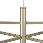 Люстра с 6-ю белыми матовыми плафонами из стекла в форме цилиндра Longitude варинант исполнения - 2 | Loft Concept в Краснодаре