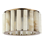 Потолочный светильник из стекла и премиального алебастра Ravishment варинант исполнения - 2 | Loft Concept в Краснодаре