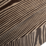 Столик журнальный круглый с полосатым узором Zebroids варинант исполнения - 8 | Loft Concept в Краснодаре