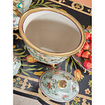 Ваза с крышкой и цветочным узором Genuine Chinese Classics варинант исполнения - 6 | Loft Concept в Краснодаре