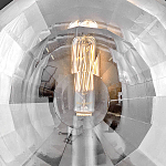 Бра округлой формы с многогранным стеклянным плафоном Hinkley варинант исполнения - 5 | Loft Concept в Краснодаре