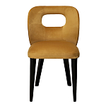 Стул велюровый горчичный Verified варинант исполнения - 2 | Loft Concept в Краснодаре