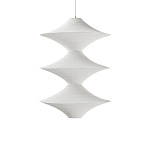 Подвесной вязаный белый светильник «Звезда Востока 03» варинант исполнения - 1 | Loft Concept в Краснодаре