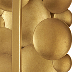 Бра светодиодное из многослойных золотых дисков Metal Disc Chandelier варинант исполнения - 1 | Loft Concept в Краснодаре