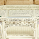 Комплект уличной мебели из ротанга Clara белый варинант исполнения - 13 | Loft Concept в Краснодаре