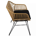 Кушетка плетеная из ротанга Wicker Сouch варинант исполнения - 4 | Loft Concept в Краснодаре