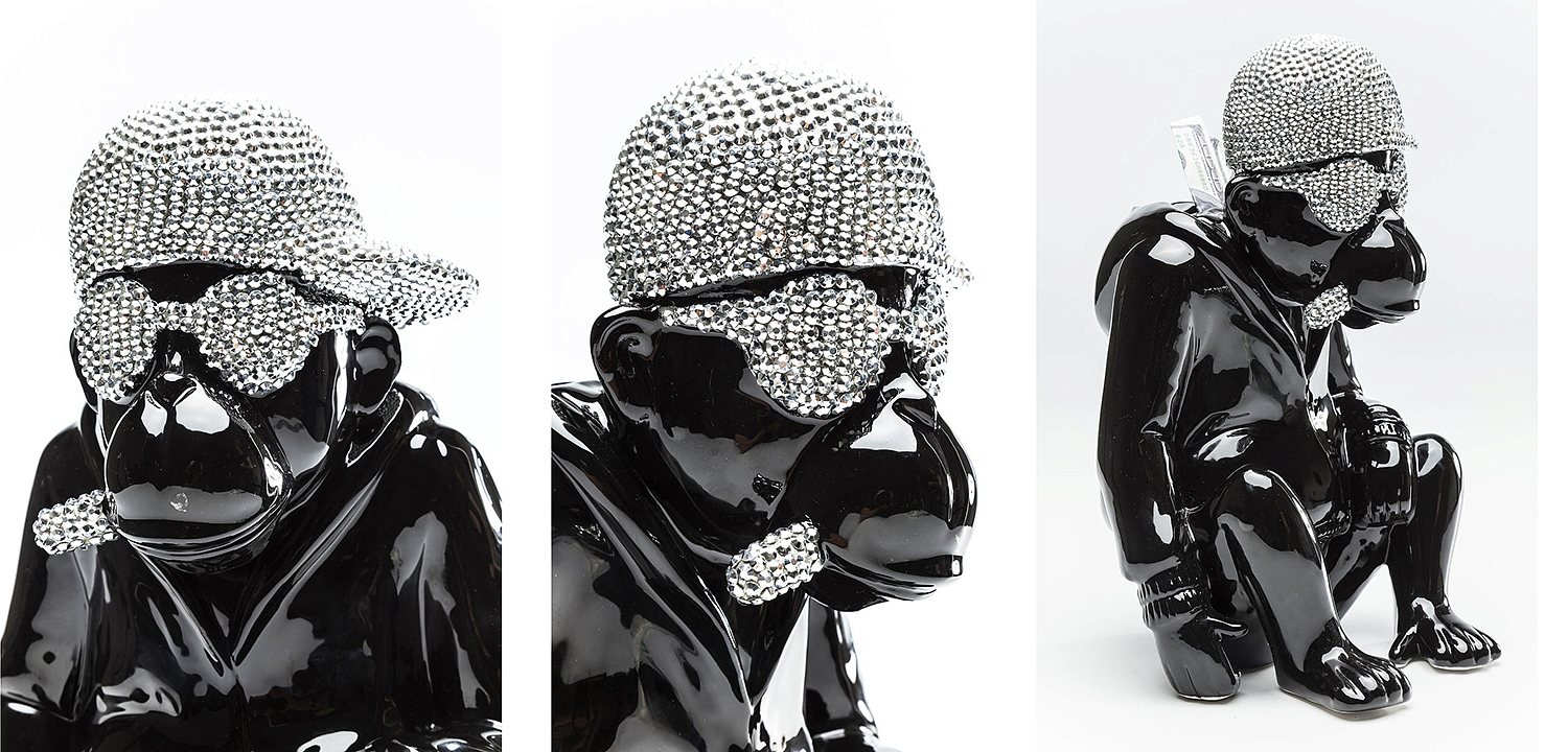 Копилка Monkey with rhinestones - Loft-Concept в Краснодаре