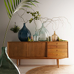 Ваза-бутыль из стекла TRANSPARENT FORMS 56 варинант исполнения - 12 | Loft Concept в Краснодаре