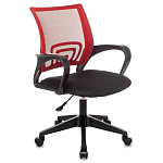 Офисное кресло с основанием из черного пластика Desk chairs Red варинант исполнения - 1 | Loft Concept в Краснодаре