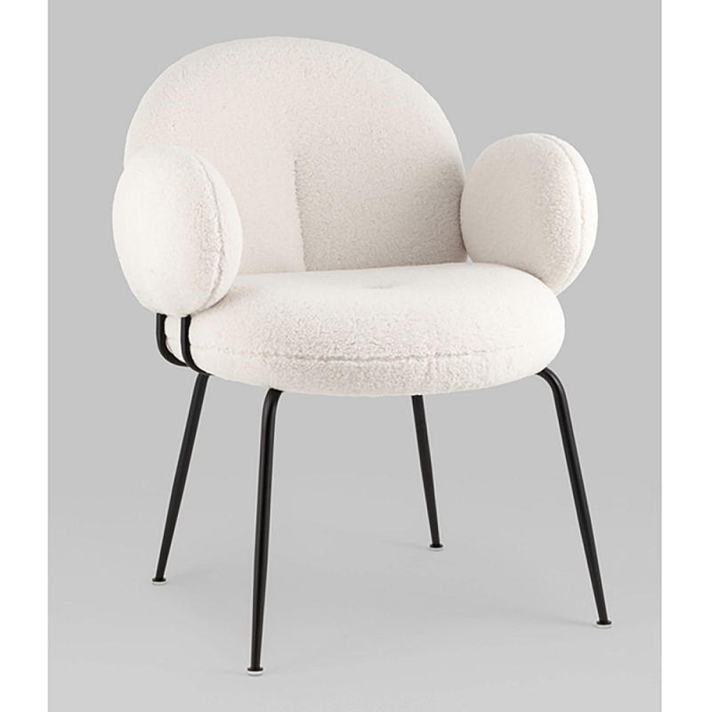 Стул Nina белый Белый Черный в Краснодаре | Loft Concept 