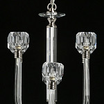 Люстра с 8-ю лампами и гранеными стеклянными плафонами Prism Gala варинант исполнения - 9 | Loft Concept в Краснодаре