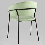 Стул в велюре фисташкового цвета Horizon варинант исполнения - 5 | Loft Concept в Краснодаре