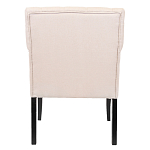 Кресло Addison Chic Armchair beige flax варинант исполнения - 2 | Loft Concept в Краснодаре