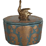 Фарфоровая шкатулка Swan Lake варинант исполнения - 2 | Loft Concept в Краснодаре