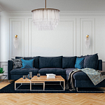 Бра с круглым основанием и длинными прозрачныи стеклянными трубками Nembus варинант исполнения - 8 | Loft Concept в Краснодаре