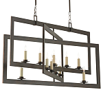 Люстра из пересекающихся прямоугольных элементов Intersecting Rectangles варинант исполнения - 3 | Loft Concept в Краснодаре