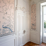 Обои ручная роспись Earlham Almost Mauve варинант исполнения - 4 | Loft Concept в Краснодаре