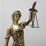 Статуэтка бронзовая Фемида Bronze Goddess варинант исполнения - 1 | Loft Concept в Краснодаре