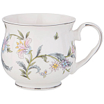 Кружка из фарфора с цветочным принтом 480 мл Tea Flower Set варинант исполнения - 1 | Loft Concept в Краснодаре