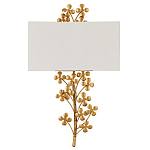 Бра с прямоугольным абажуром и каркасом в виде лепестков клевера Hanging Clover варинант исполнения - 3 | Loft Concept в Краснодаре