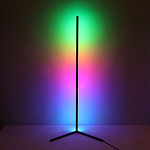 Торшер черного цвета на угловом основании Arteriors варинант исполнения - 2 | Loft Concept в Краснодаре