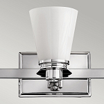 Бра для ванных комнат с белыми стеклянными конусными плафонами Hinkley варинант исполнения - 2 | Loft Concept в Краснодаре