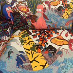 Мебельная ткань Велюр Simpsons in Paradise Т4-88 варинант исполнения - 1 | Loft Concept в Краснодаре